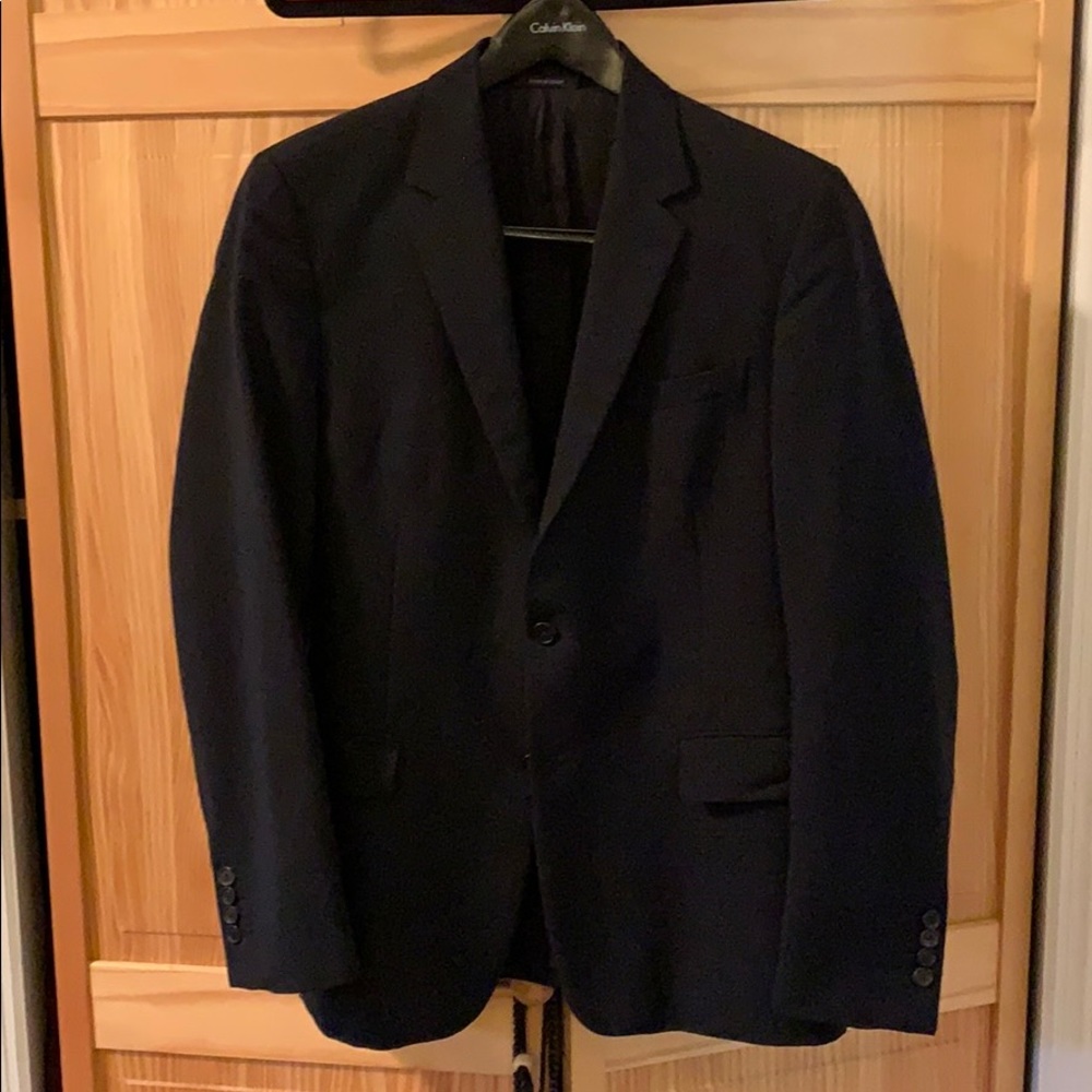 Men’s Prada Dark Navy Mohair Blazer US 40R
